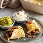 Heerlijke enchiladas met stoofvlees