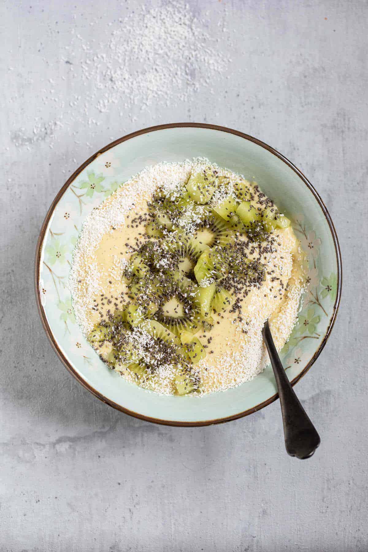 Kiwi smoothiebowl