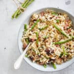 Bloemkoolrisotto met asperges