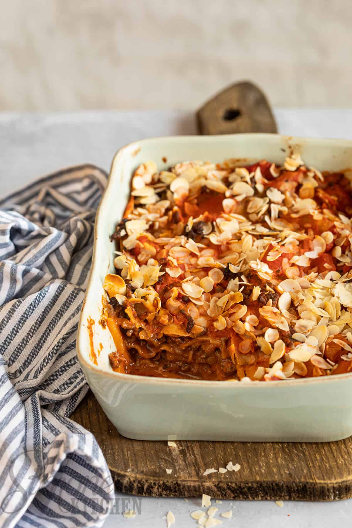 Pompoen lasagne