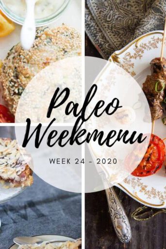 Paleo weekmenu week 24