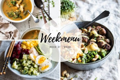 Weekmenu voor wk 21