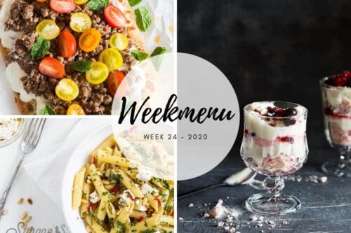 Makkelijk weekmenu week 24