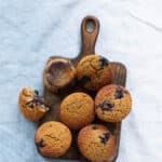 Ontbijtmuffins met blauwe bes