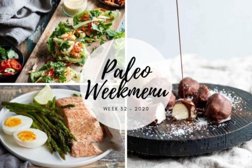 Paleo weekmenu voor week 32