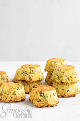 Courgette kip muffins 1