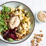 Salade met geroosterde groenten