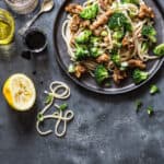 Citroen peper noedels