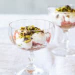 Grapefruit pistache dessert