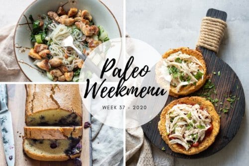 Paleo weekmenu week 37