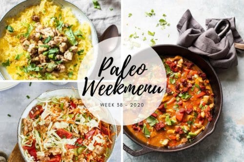 Paleo weekmenu
