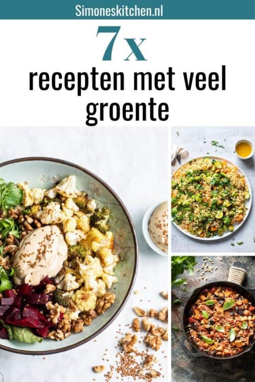 Recepten met veel groente 1