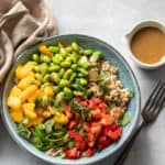 Rijstsalade met tahini