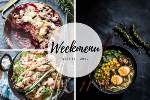 Makkelijk weekmenu