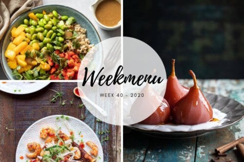 weekmenu voor week 40