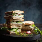 Komkommer sandwiches