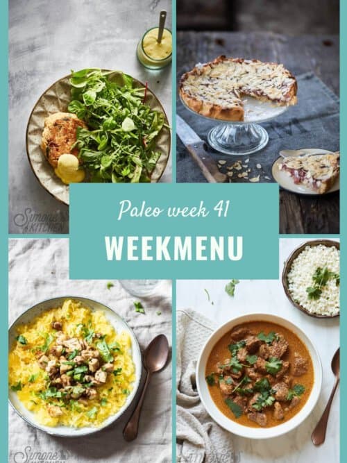 Paleo weekmenu week 41