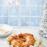 Croissant broodpudding