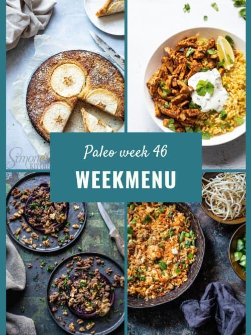 Paleo weekmenu