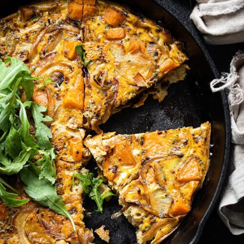 Quiche met gekarameliseerde ui