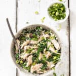 Risotto met gerookte makreel