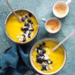 Smoothiebowl met kurkuma