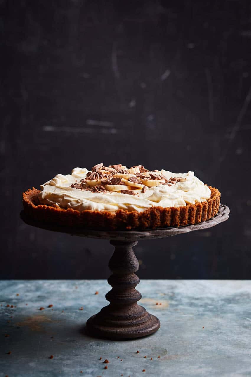 snelle banoffee taart