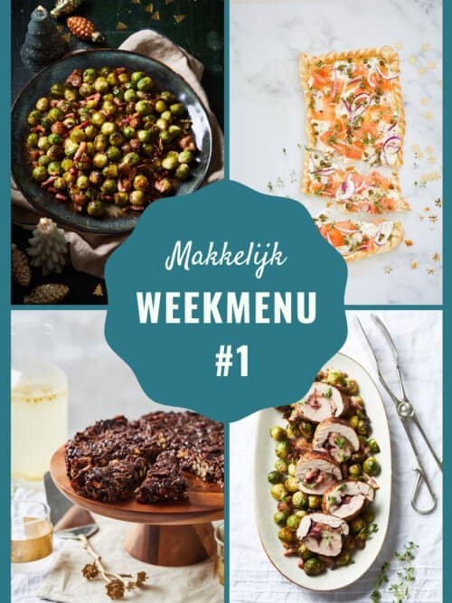 Makkelijk weekmenu