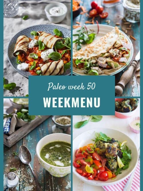 paleo weekmenu week 50