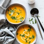 Pompoensoep met appel