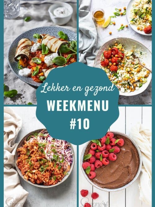 Week zonder vlees weekmenu