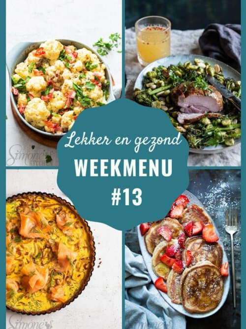 Weekmenu week 13 2021