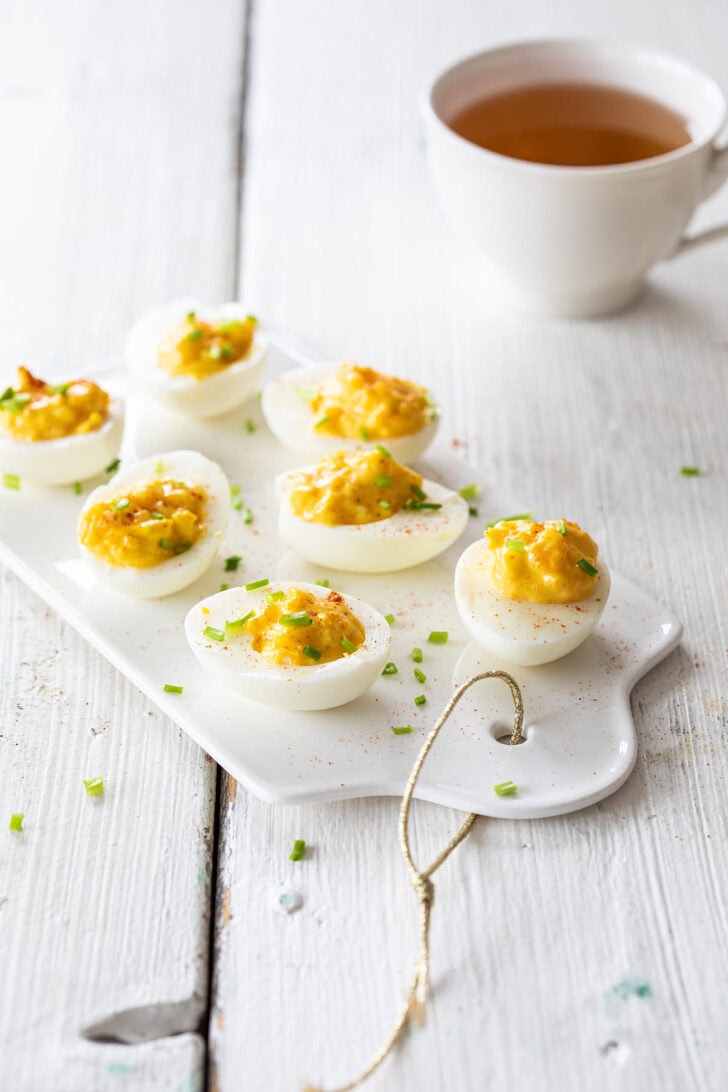 Recept voor gevulde eieren