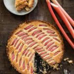 glutenvrij rabarbertaartje