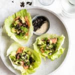 Slaschuitjes met zalm