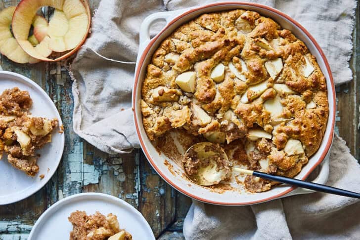 Glutenvrije appelcrumble