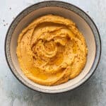 zoete aardappelhummus