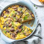 Ontbijtquiche met zoete aardappel