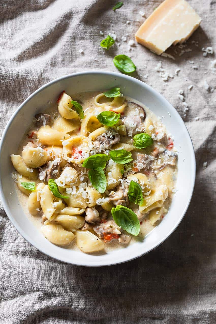 Pasta parmezaan uit de instantpot