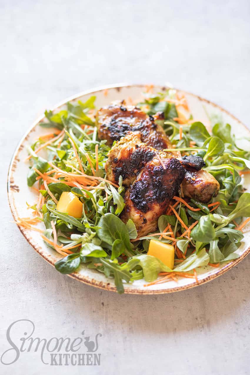 Kippenbouten in een pittige citrus marinade