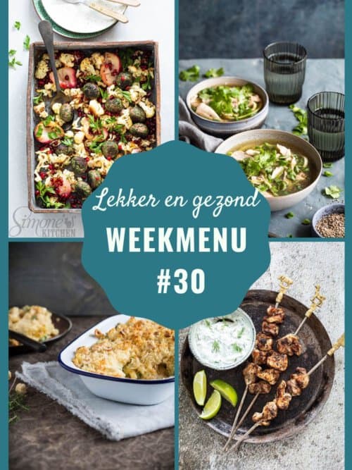 weekmenu voor week 30