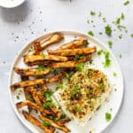 citroenvis met knolselderijfrietjes