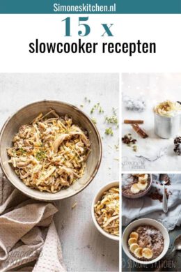 15 x slowcooker recepten