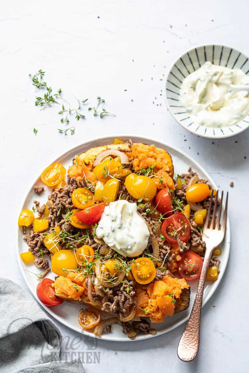 “Loaded’ Zoete aardappel