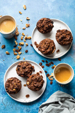paleo koffie kruidkoek muffins