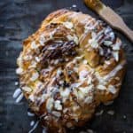 Couronne met abrikozen