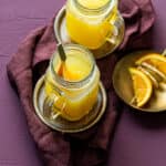 gemberthee met sinaasappel