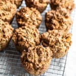 Muffins met zoete aardappel