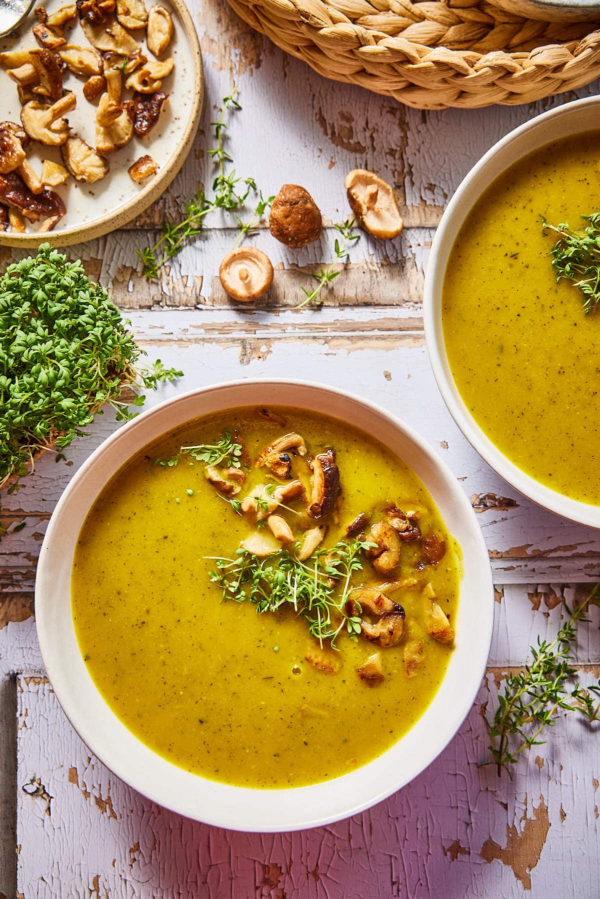 Pompoensoep met kastanjes