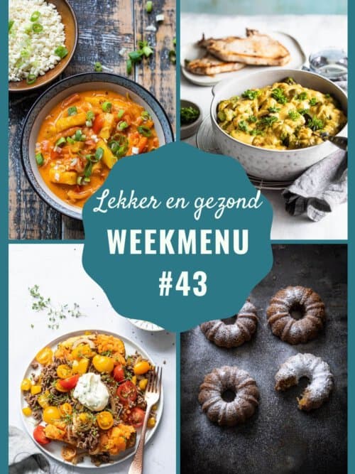 Weekmenu voor week 43